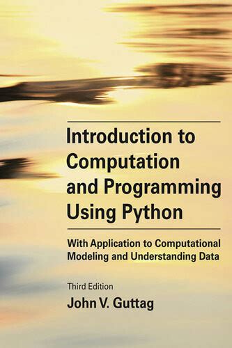 Image result for Introduction to Computation and Programming Using Python