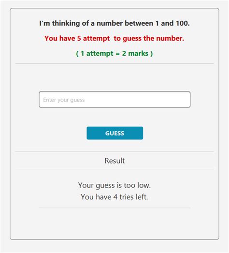 Image result for Guess Java GUI