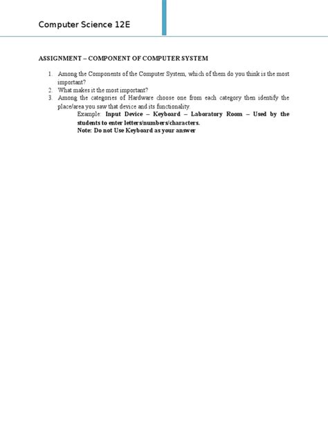 Image result for Example of Assignment in Computer