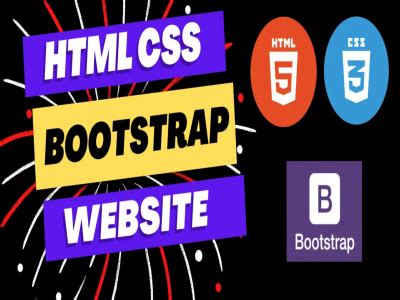 Image result for HTML CSS JavaScript Bootstrap in One Pitcure