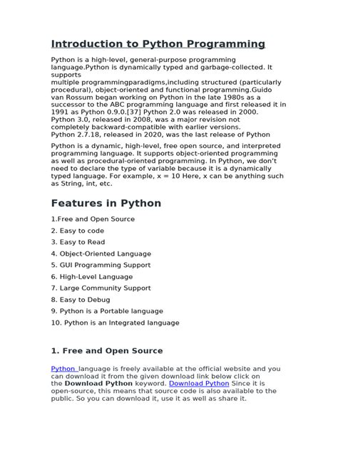 Introduction of Python Language に対する画像結果