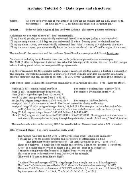 Afbeeldingsresultaten voor Arduino Tutorial 6