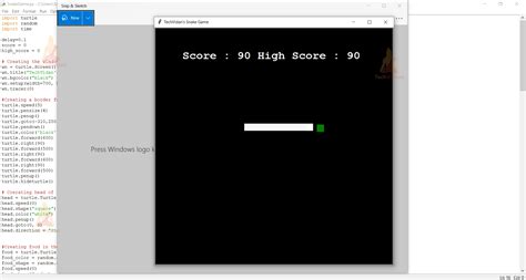 Image result for Create Snake Game Using Turtle in Python