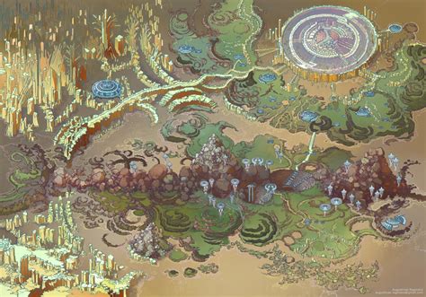 Image result for Alien Planet Map