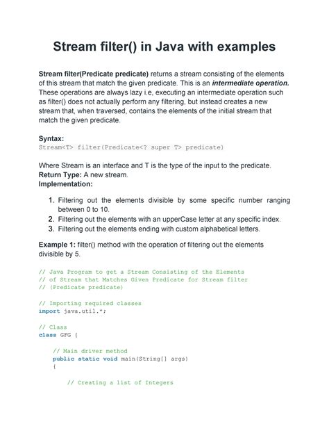 Image result for FilterStream Java