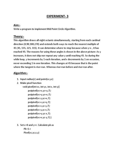 Image result for Midpoint Circle Algorithm in Computer Graphics Solved Example