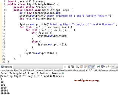 Image result for Triangle Java Code