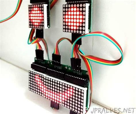 Toradh íomhá ar Arduino LED Array