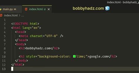 Image result for HTML File in Python