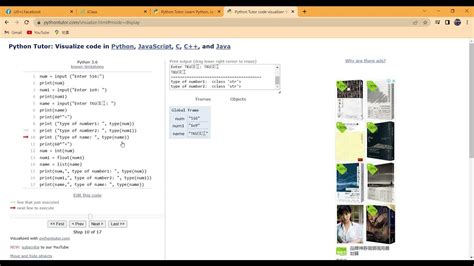 Image result for Python Tutor Visualizer