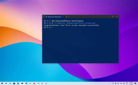 Toradh íomhá ar PowerShell Script File Format