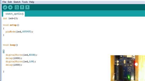 Arduino Tutorial 1 に対する画像結果