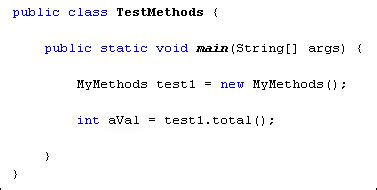 Afbeeldingsresultaten voor Java Method Call Example