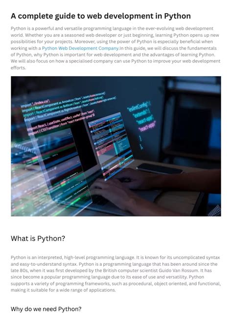 Image result for Python Code Examples Web Development