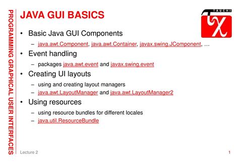 Image result for Java GUI Linux