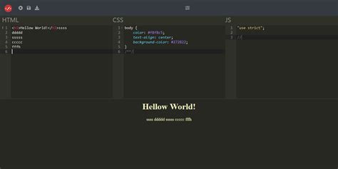 Image result for JavaScript HTML/CSS Editor Free