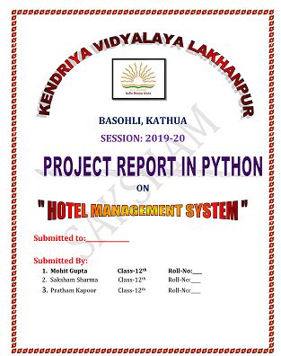 Image result for Python Project of Class 12 File