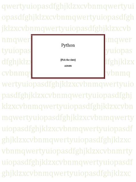 Bildergebnis für Python Code Book PDF