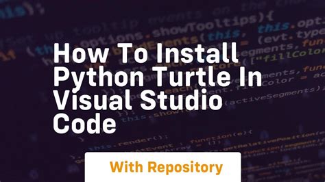 How to Install Turtle Python に対する画像結果