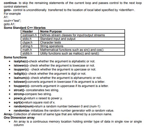 Afbeeldingsresultaten voor Class 12 Computer Science Notes