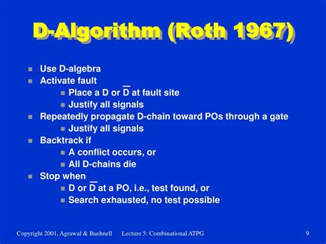 Image result for D Algorithm Example