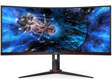 AOC CU34G2X 34'' Curved 21:9 Ultra Wide 1440p, 144Hz, VA, 1ms, FreeSync ...