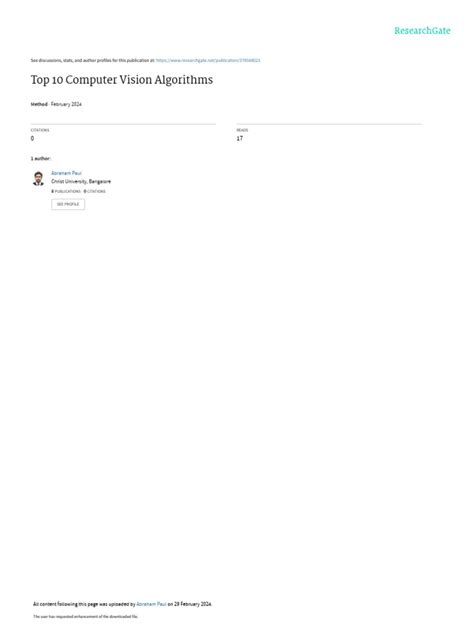 Image result for Computer Vision Algorithms