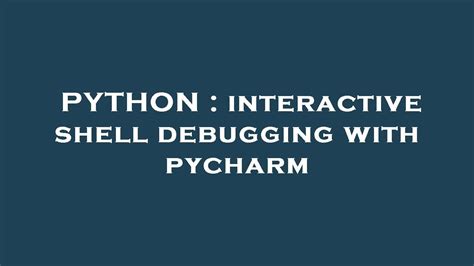 Image result for Interactive Shell in Python