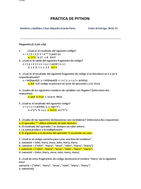 Toradh íomhá ar Curso Python PDF