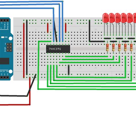 Toradh íomhá ar Arduino Uno Tutorial Basic Circuit Breadboarding