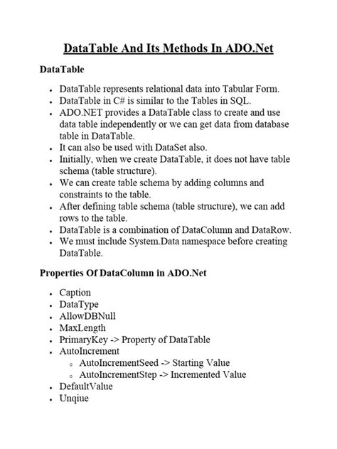 Image result for Basic DataTable Example
