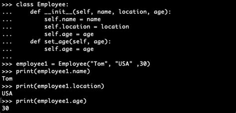 Image result for Python Class Init Example