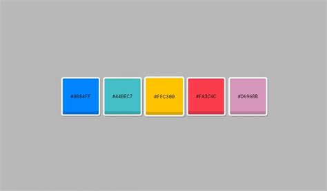 JavaScript Color Palette に対する画像結果