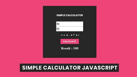 Image result for Calculator Using JavaScript