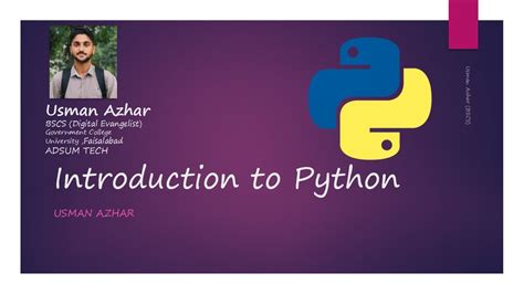Image result for Python Introduction Tutorial