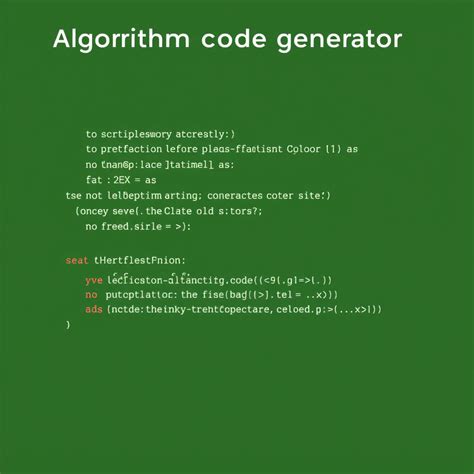 Toradh íomhá ar Algorithm Code Generator