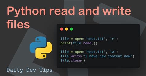 Afbeeldingsresultaten voor File Write Python
