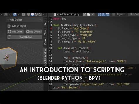 Bildergebnis für Blender Python Basic Syntax