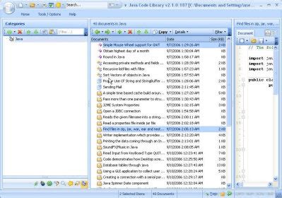 Toradh íomhá ar Java Code Library