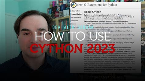 Cython Tutorial に対する画像結果