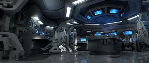 ArtStation - Alien Covenant - Ship Interiors
