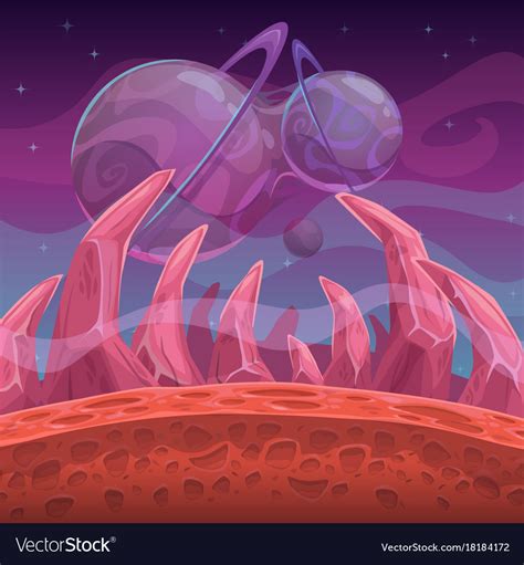 Image result for Alien World Vector Landscape