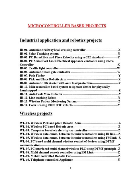 Image result for Microcontroller Based Project Ideas