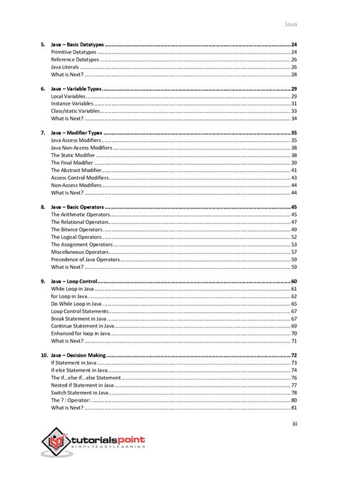 Image result for Java Tutorials Point with Program Explain