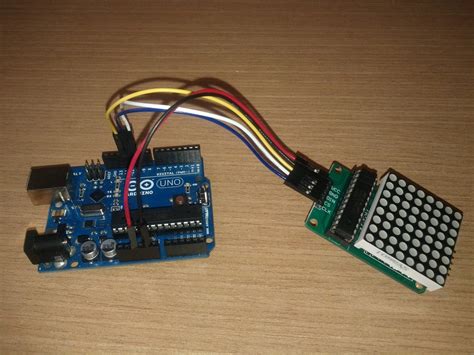 Toradh íomhá ar Arduino LED Array