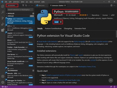 Image result for How to Use Python On Visual Studio Code