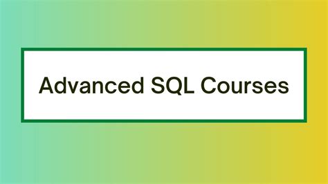 Image result for SQL Database Course