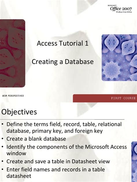 Image result for Basic Access Database Tutorial