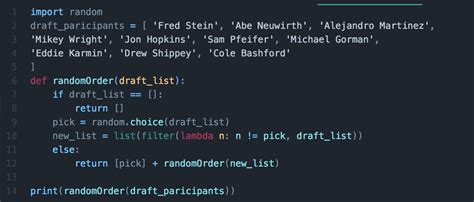 Random Python Code に対する画像結果