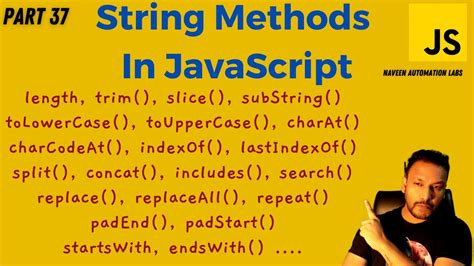 Image result for String Methodes in JavaScript